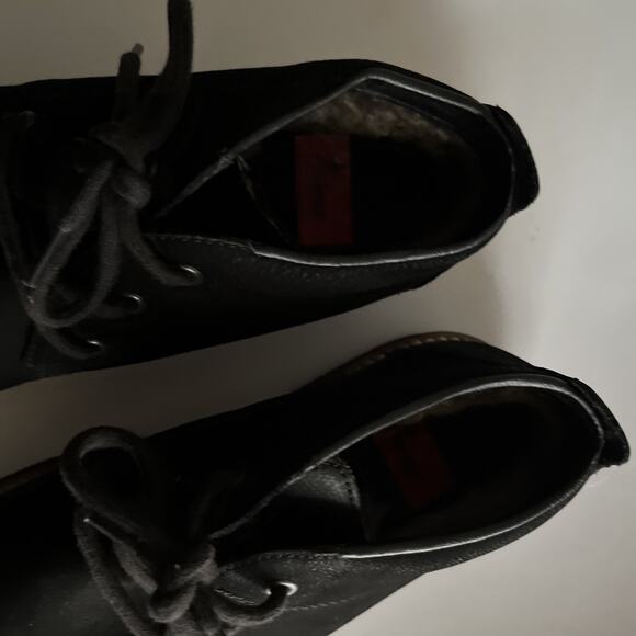Men\'s Rieker Black Desert Chukka Boots Size 40 Fleece Lined main image 10